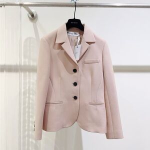 Authentic Dior Blush Pink Tailored Blazer